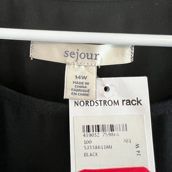 Sejour Shift Dress with Pockets - 14W (NWT) - Picture 3 of 6